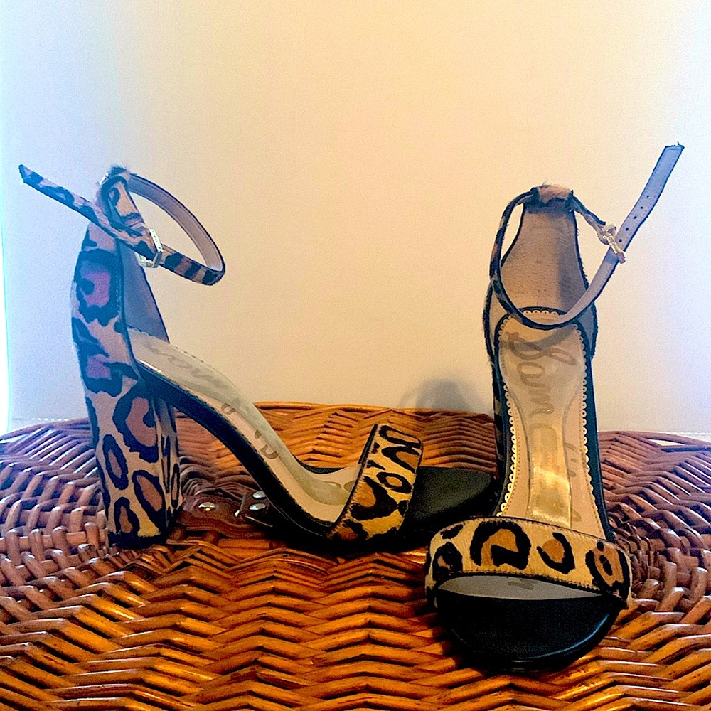 Sam Edelman Leopard Heels